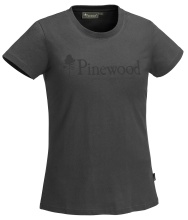 Pinewood Outdoor Life T-Shirt anthrazit Damen