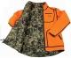 Chevalier Pixel Camo wendbare Windblocker® Jacke camo/orange Herren (Größe M)