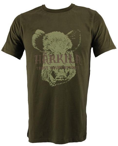 Härkila Odin Wild Boar / Moose & Dog T-Shirt Kurzarm Herren