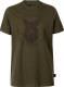 Seeland Flint T-Shirt Wild Boar Dark Olive Herren (Größe 3XL)