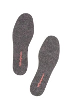 Woolpower Filzsohlen grau unisex (Größe 36-37)