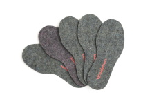 Woolpower Filzsohlen grau unisex (Größe 36-37)