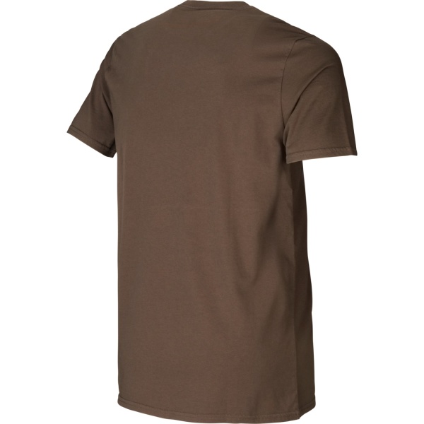 Härkila Graphic T-Shirt 2-Pack green/brown Herren