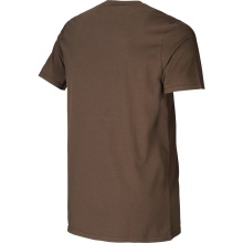 Härkila Graphic T-Shirt 2-Pack green/brown Herren (Größe S)
