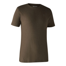 Deerhunter T-Shirt Basic O-Neck 2-Pack braun / grau Herren (Größe S)
