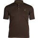 Seeland Skeet Polo T-Shirt braun Herren (Größe 3XL)