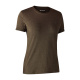 Deerhunter T-Shirt Basic O-Neck 2-Pack braun / grau Damen (Größe 36)