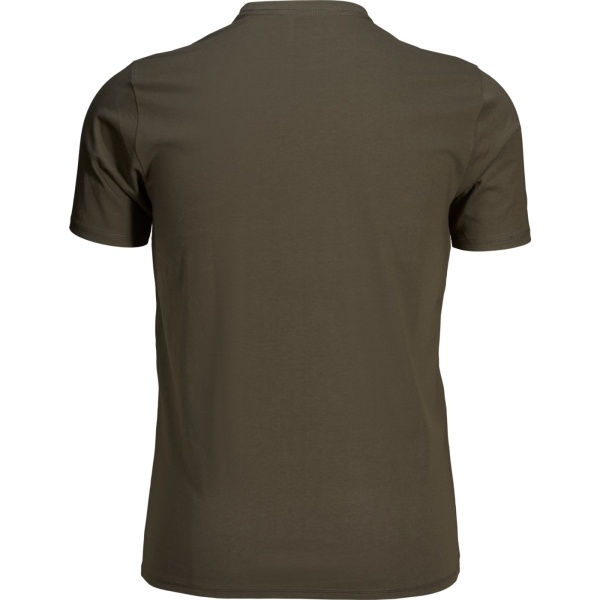 Seeland Outdoor T-Shirt  2 Pack pine green / raven Herren
