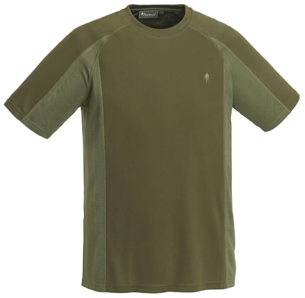Pinewood Funktion T-Shirt oliv Herren