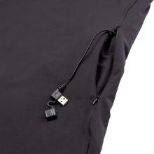 Deerhunter Heat beheizbares Unterhemd mit Zipp schwarz unisex
